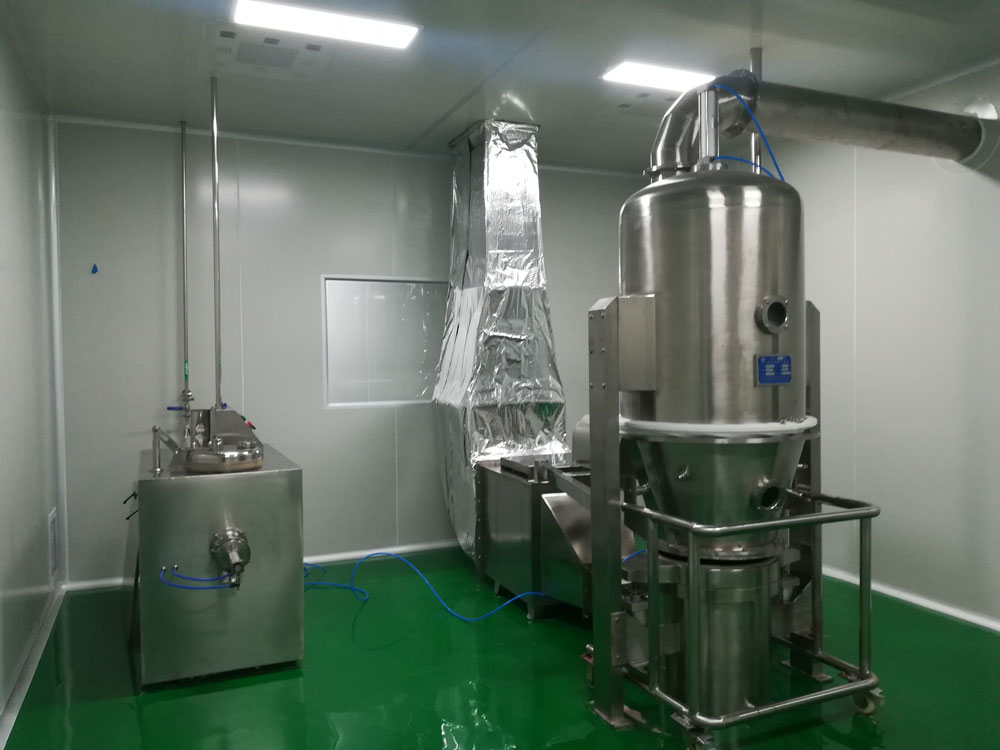 江西人初健康用品有限公司濕法制粒機和沸騰干燥機 江西人初健康用品有限公司濕法制粒機和沸騰干燥機